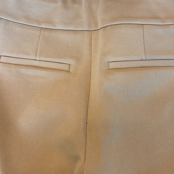 BNWOT EXPRESS Women's Tan High-Waisted Ankle Pants - Picture 4 of 7